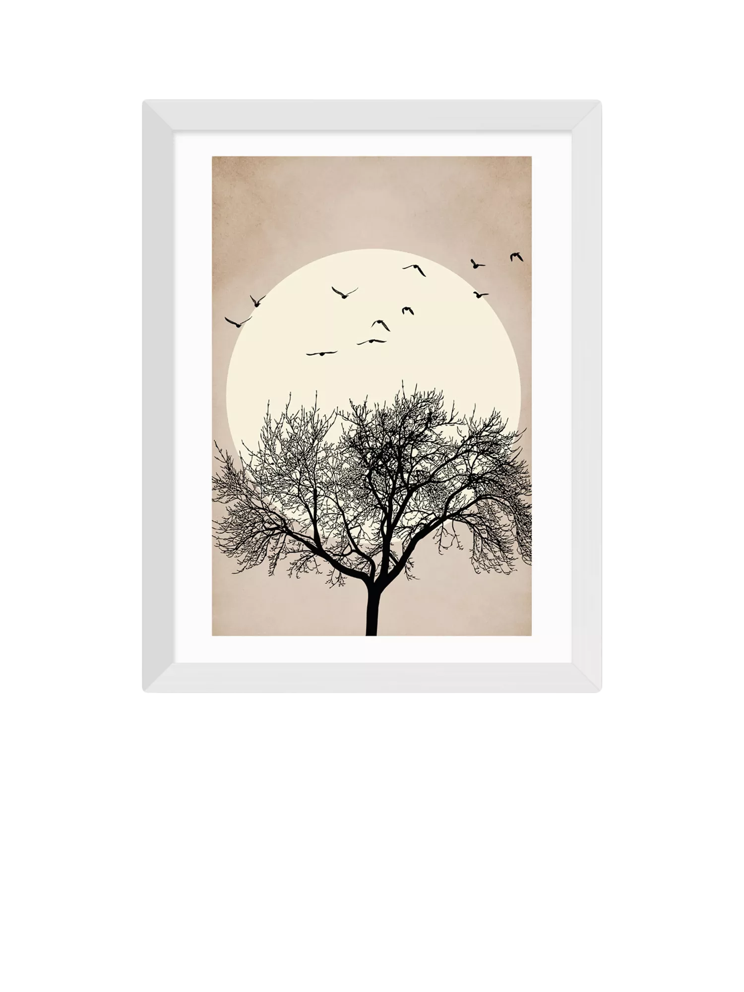 EAST END PRINTS Kubistika 'Dreamers' Framed Art Print, 33.4 x 28.4cm
