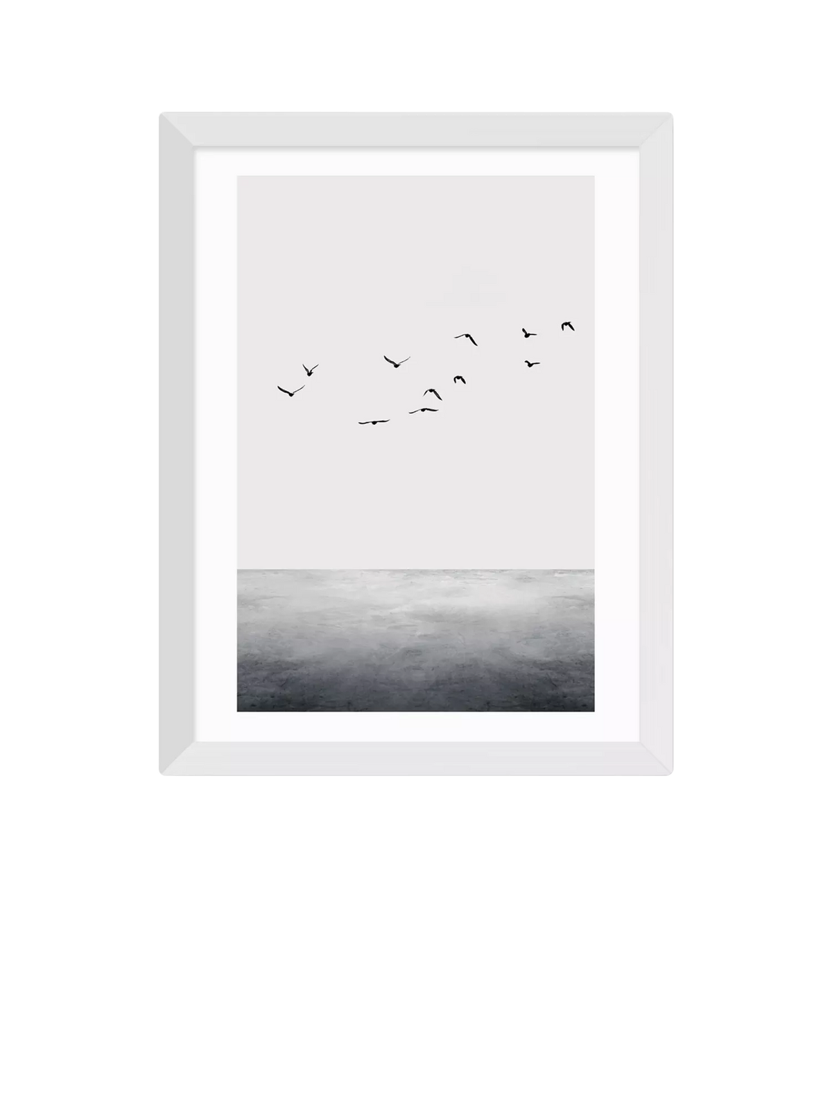 East End Prints Kubistika Ocean framed print - British product