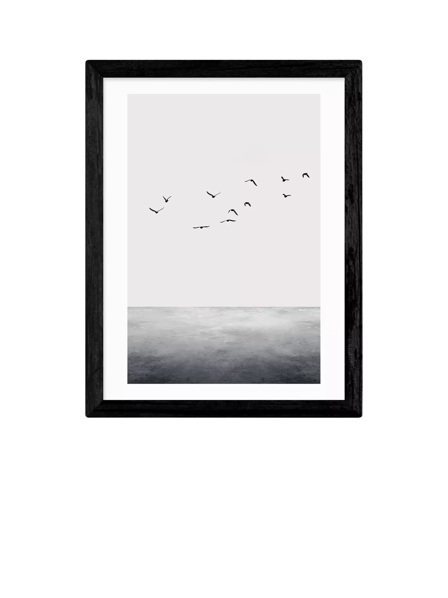 EAST END PRINTS Kubistika 'The Ocean' Framed Art Print, Small