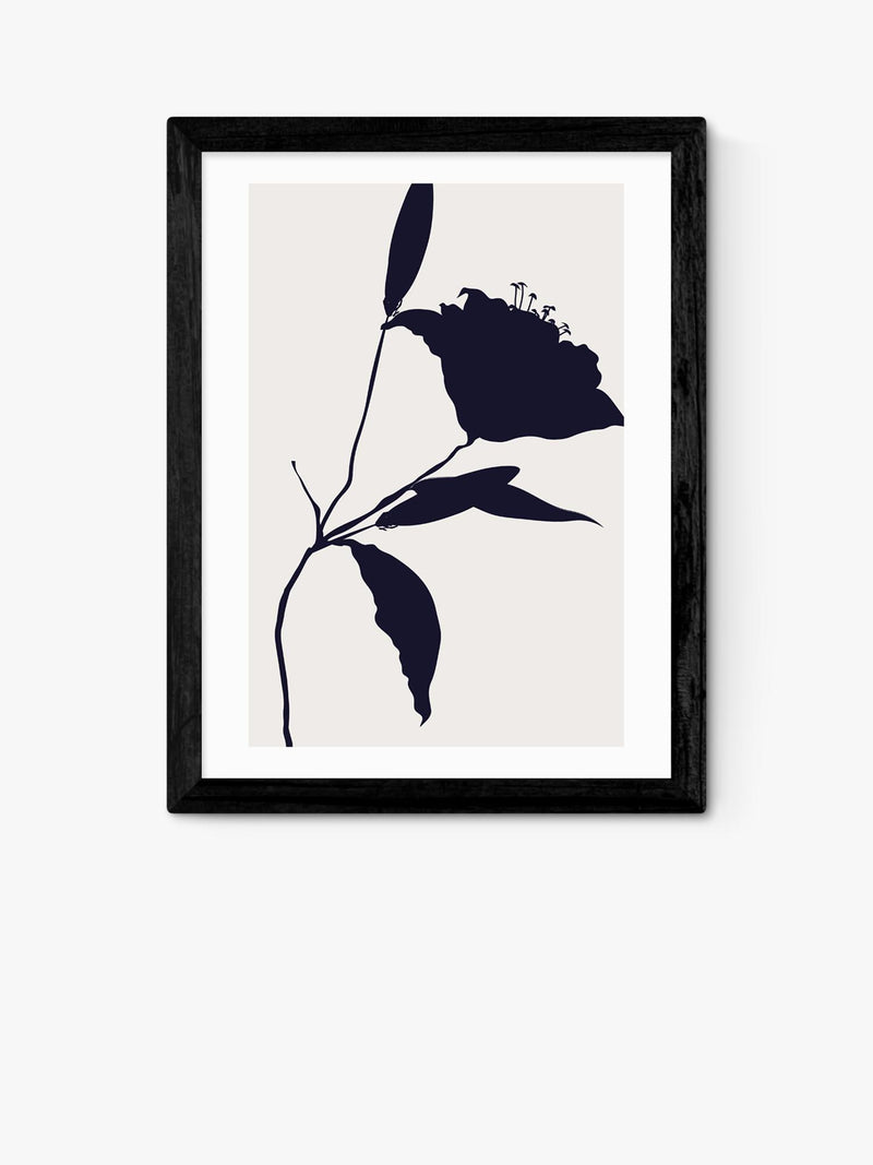 East End Prints Kubistika Nero I framed print, imported from the UK