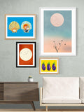 East End Prints Framed Print Warming Feelings 33.4 x 28.4cm - British product