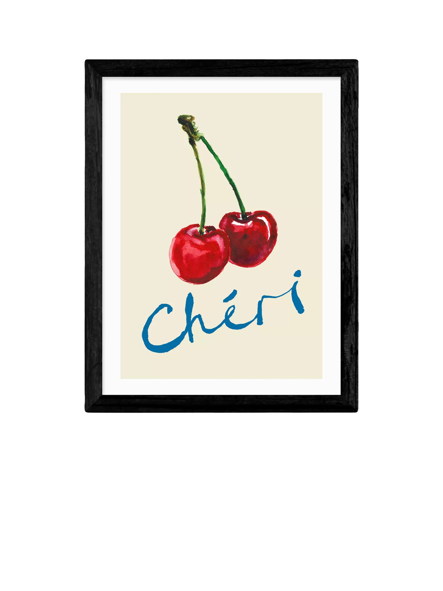 EAST END PRINTS Poet and Painter Cheri Framed Print Small