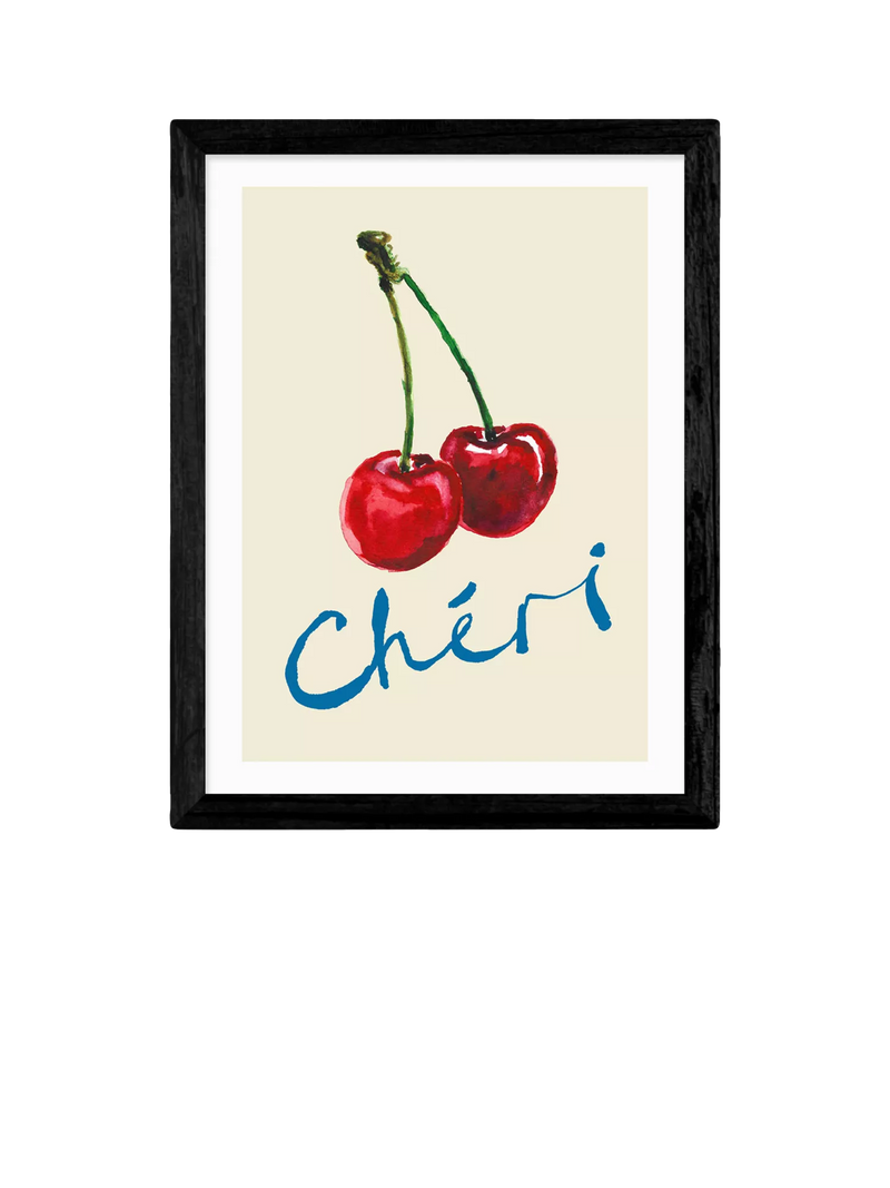 EAST END PRINTS Poet and Painter Cheri Framed Print Small