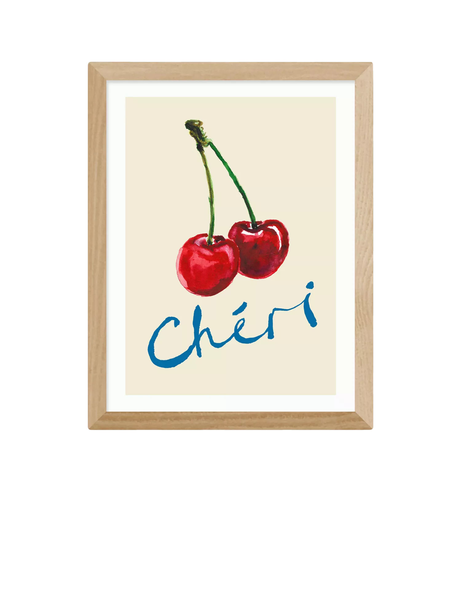 EAST END PRINTS Poet and Painter Cheri Framed Print Small