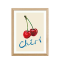 EAST END PRINTS Poet and Painter Cheri Framed Print Small