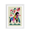 EAST END PRINTS Rachel Lee 'Gorilla' Framed Print