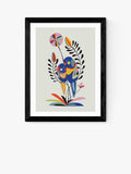 EAST END PRINTS Rainbow Lorikeets framed print small - British product