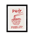 EAST END PRINTS Stephie Cardona 'Pho' Framed Print Small