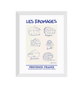 East End Prints Stephie Cardona 'Les Fromages' Framed Art Print, Small