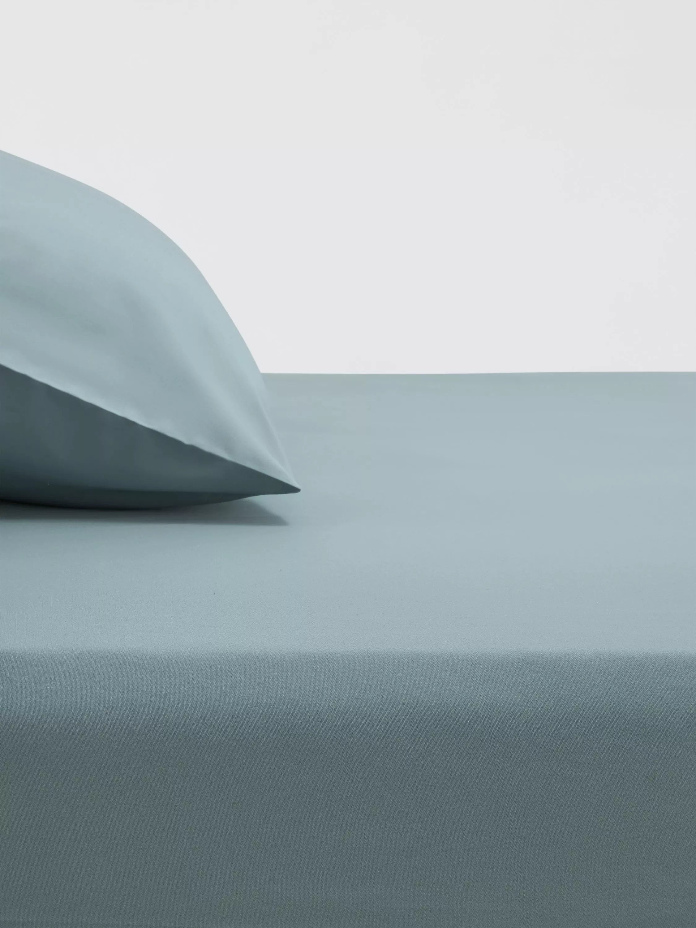 John Lewis Crisp & Fresh Egyptian Cotton Percale 200 Thread Count Deep Fitted Sheet Double