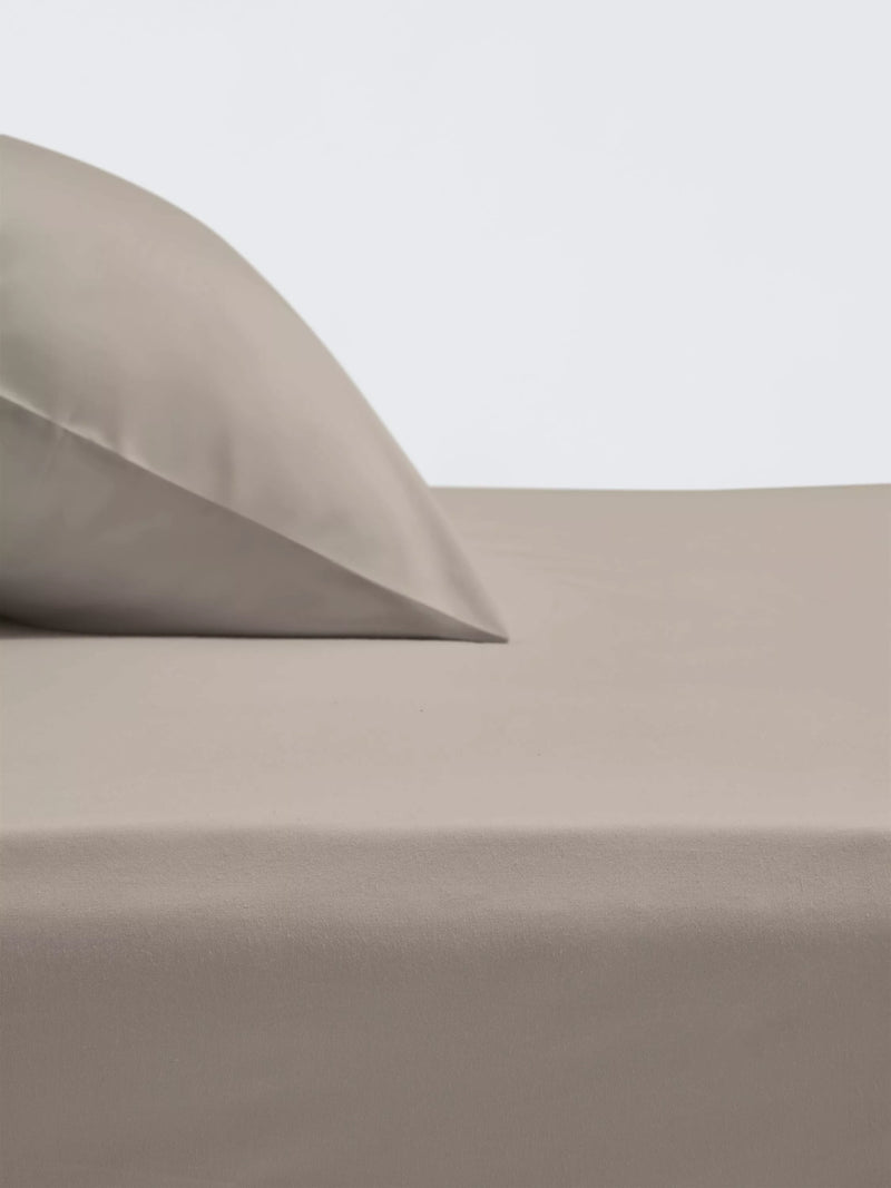 John Lewis Crisp & Fresh Egyptian Cotton Percale 200 Thread Count Fitted Sheet Double