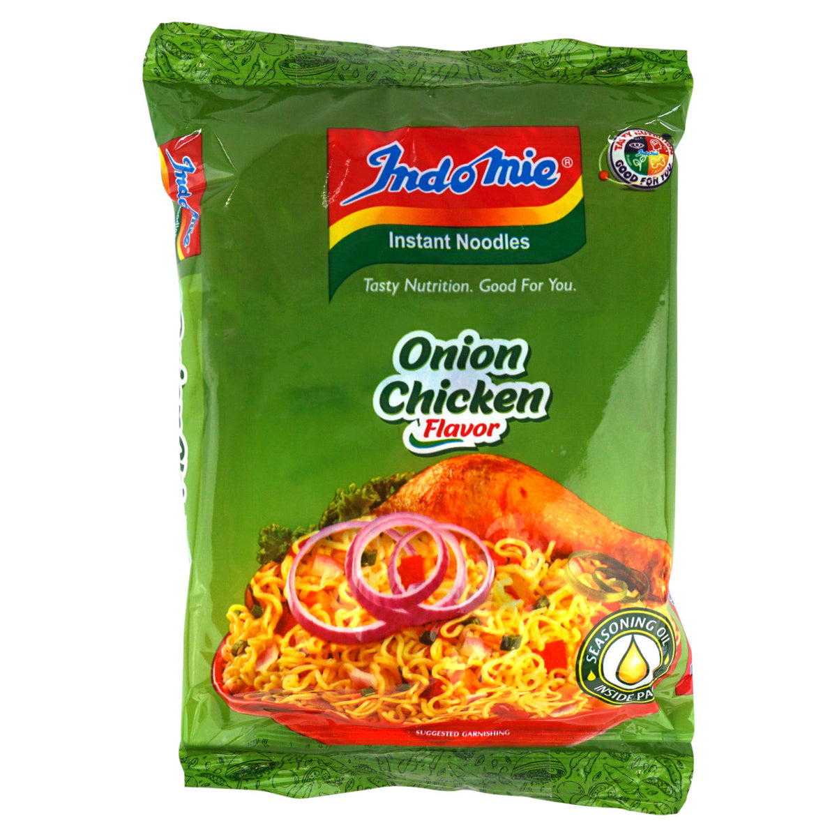 Indo Mie instant noodles onion chicken flavor 70g, UK version