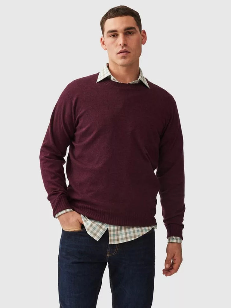 Rodd & Gunn Christchurch Wool Cashmere Crew Neck Jumper