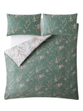 Laura Ashley floral duvet cover set 200 thread count cotton sateen - British product