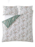 Laura Ashley floral duvet cover set 200 thread count cotton sateen - British product