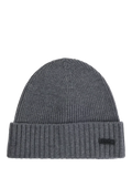 BOSS wool beanie Medium Grey, UK version