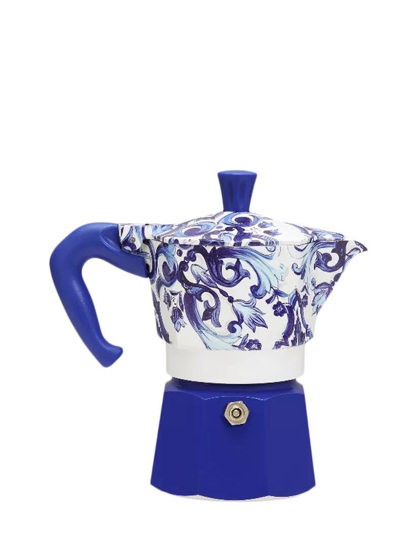 Bialetti Dolce & Gabbana Moka Express 3 cup Mediterranean Blue (British brand)
