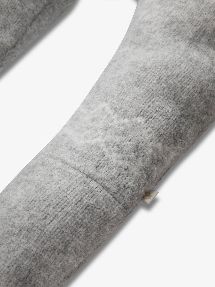 The Little Tailor baby pramsuit grey (British brand)