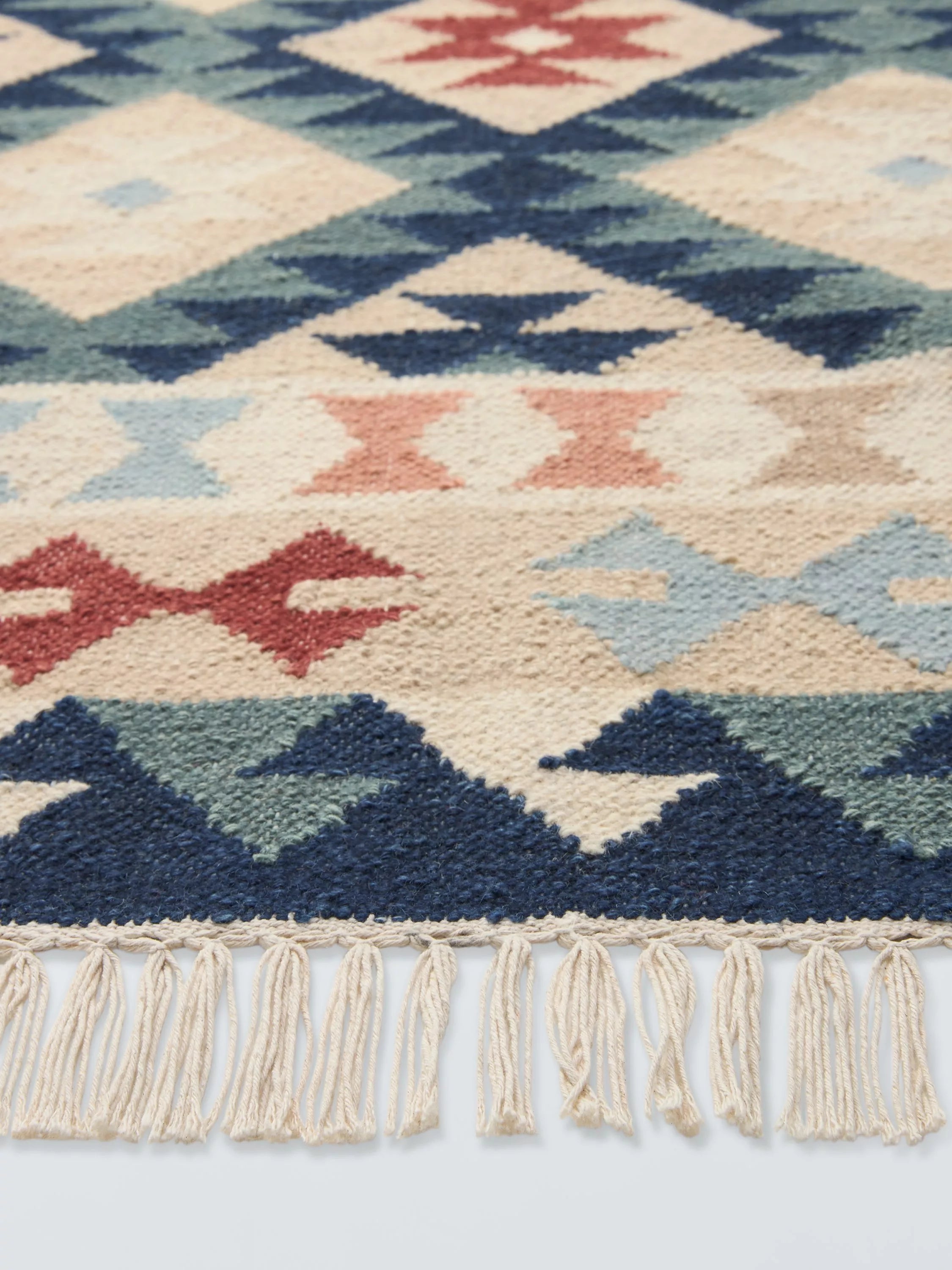 John Lewis Anika hand woven wool rug - British product