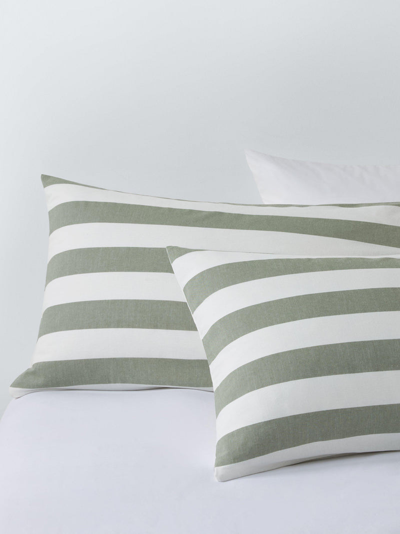 John Lewis Chelsea Stripe duvet cover set Double, imported from the UK
