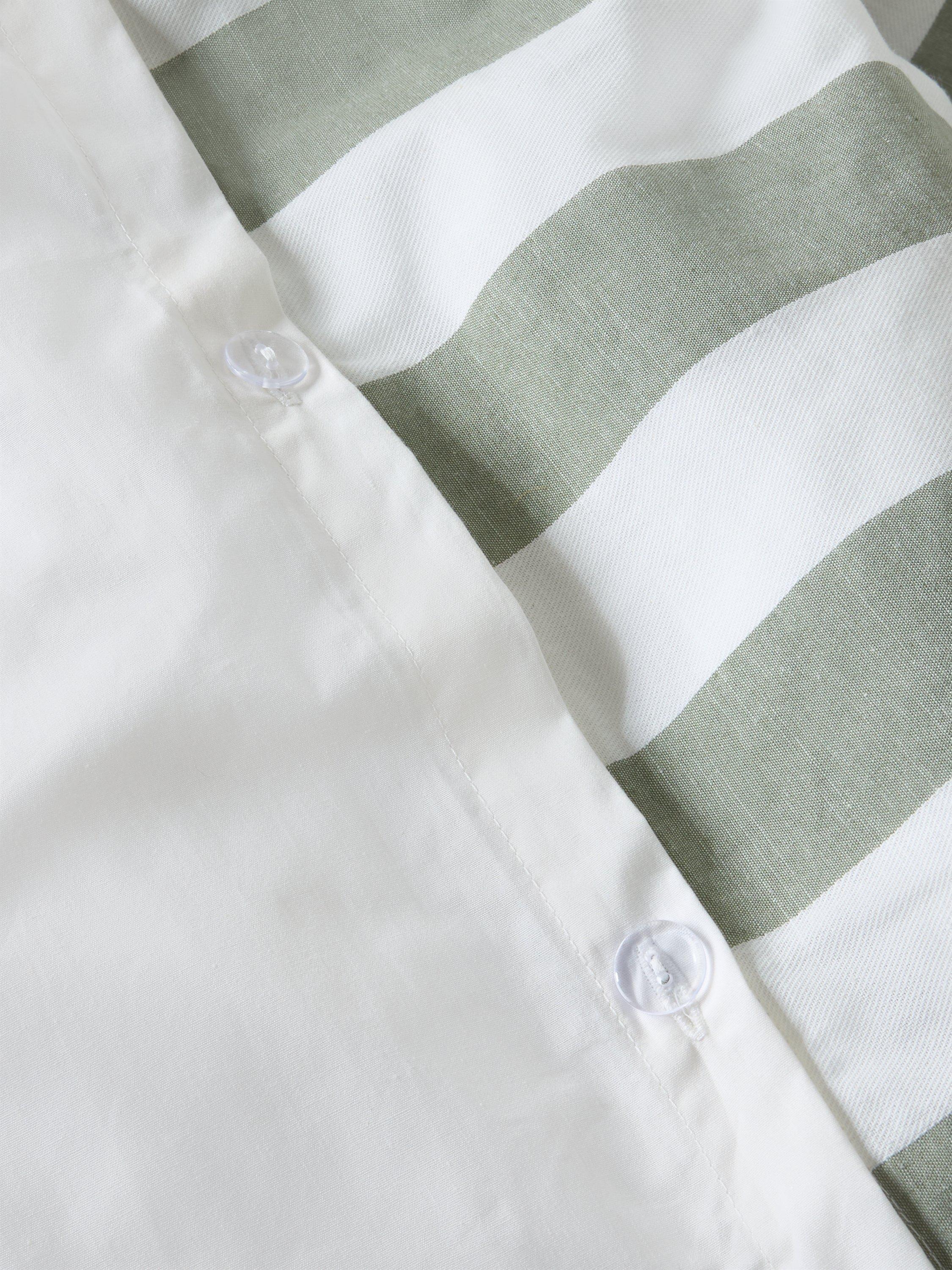 John Lewis Chelsea Stripe duvet cover set Double, imported from the UK