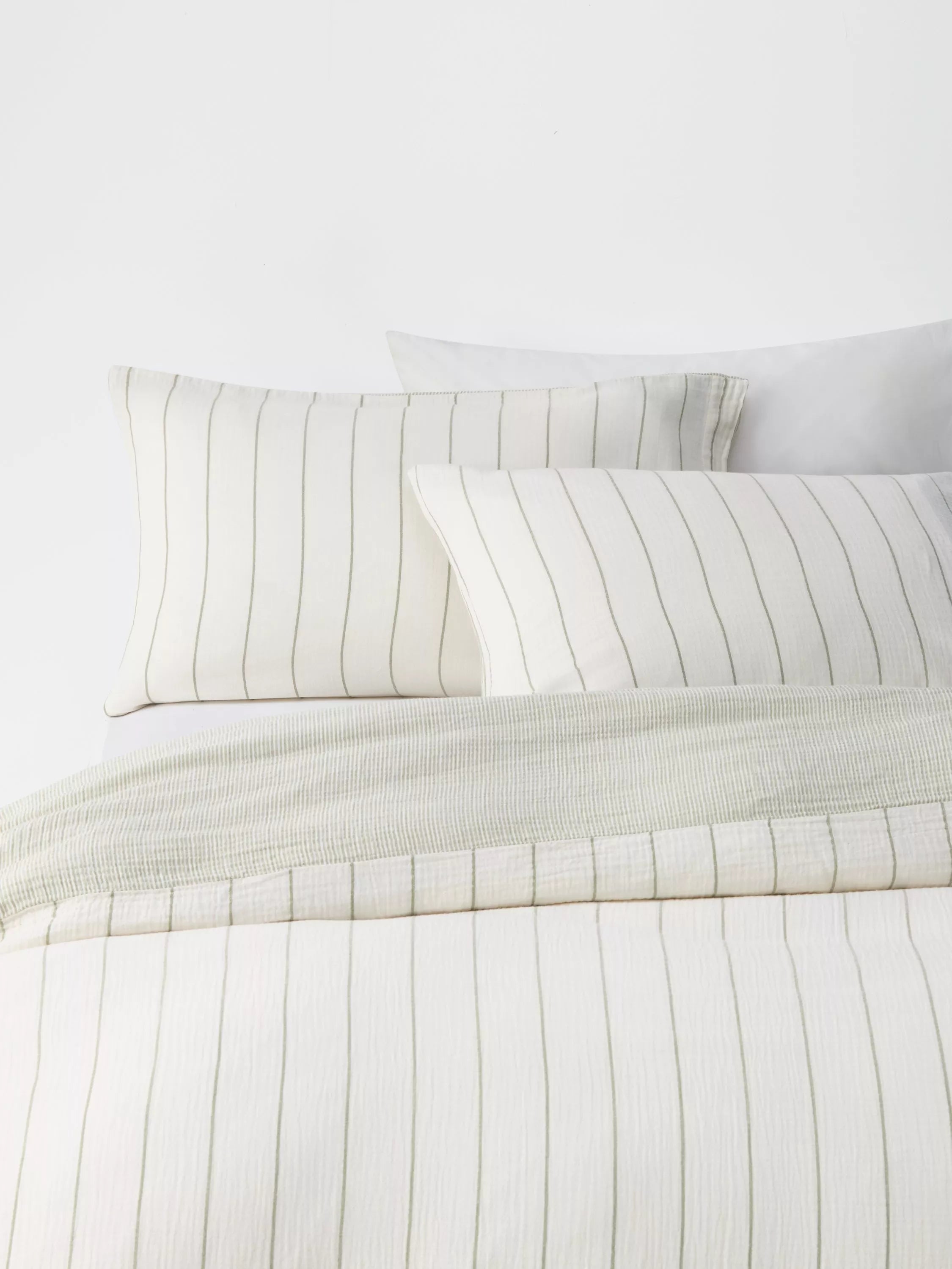 John Lewis duvet cover reversible stripe double - British product