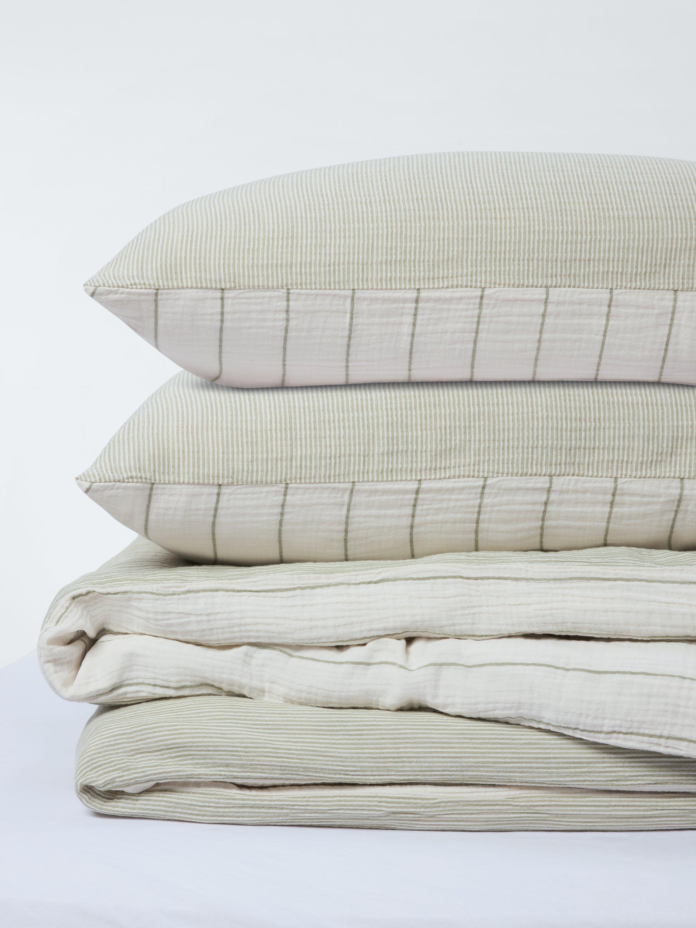 John Lewis duvet cover reversible stripe double - British product