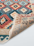 John Lewis Indira Kasak pure wool rug multi 90x150cm (British brand)