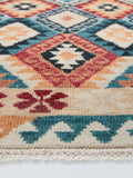 John Lewis Indira Kasak pure wool rug multi 90x150cm (British brand)