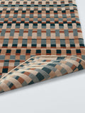 John Lewis Parallel Karomuster Teppich aus reiner Wolle 180x120cm (Britische Marke)