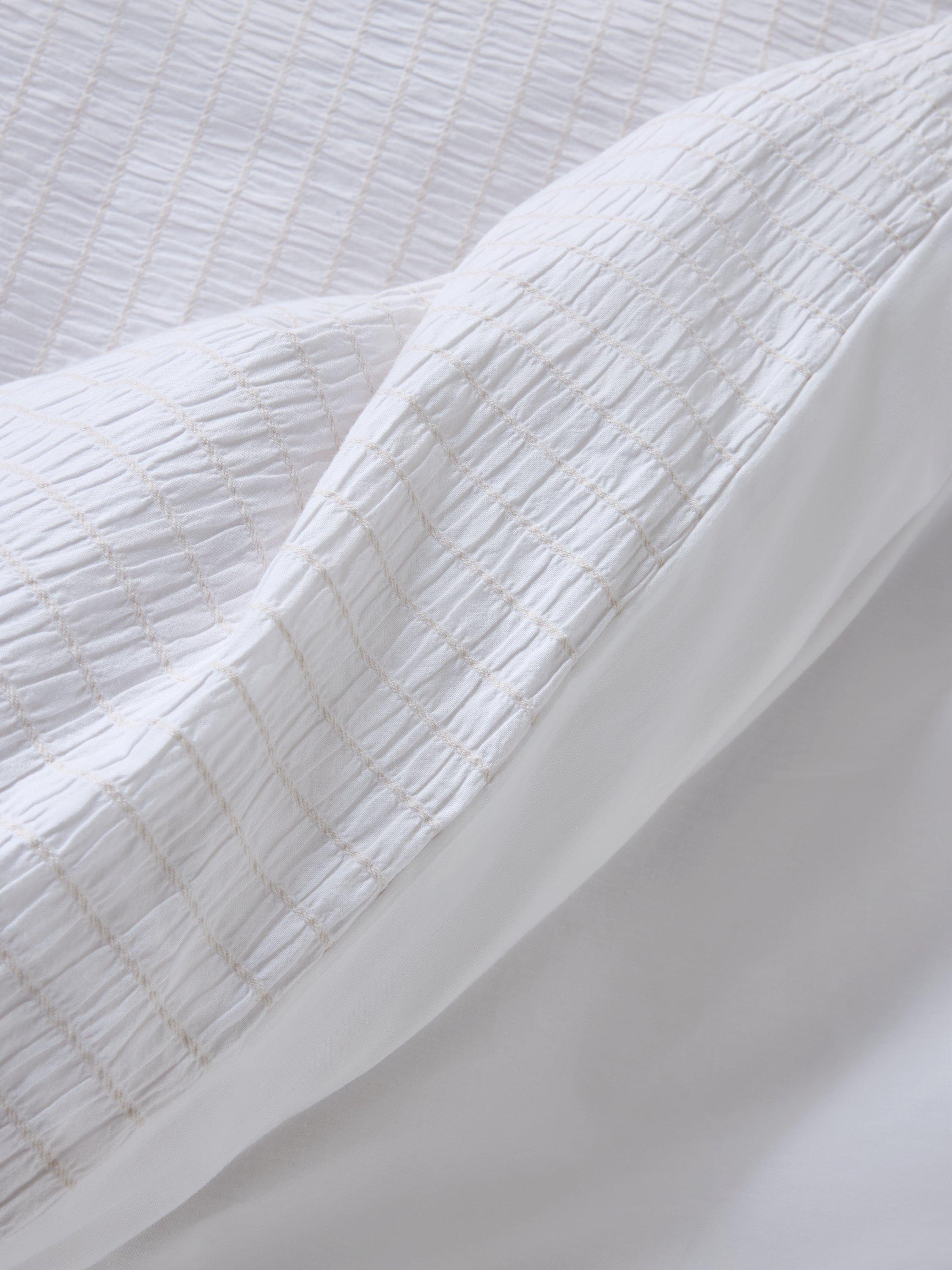 John Lewis Seersucker Bettbezug-Set Doppelbett - Britisches Produkt