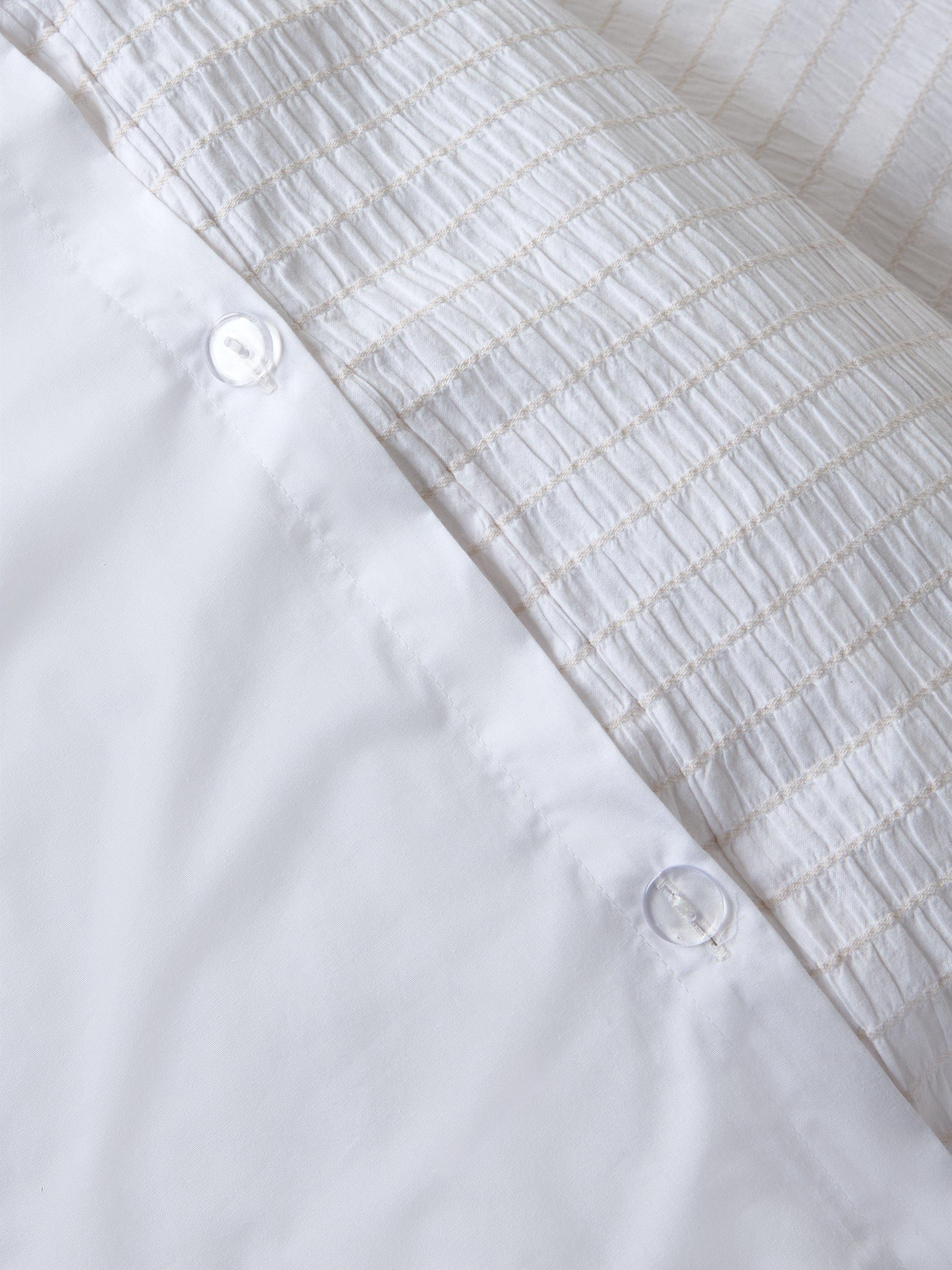 John Lewis Seersucker Bettbezug-Set Doppelbett - Britisches Produkt