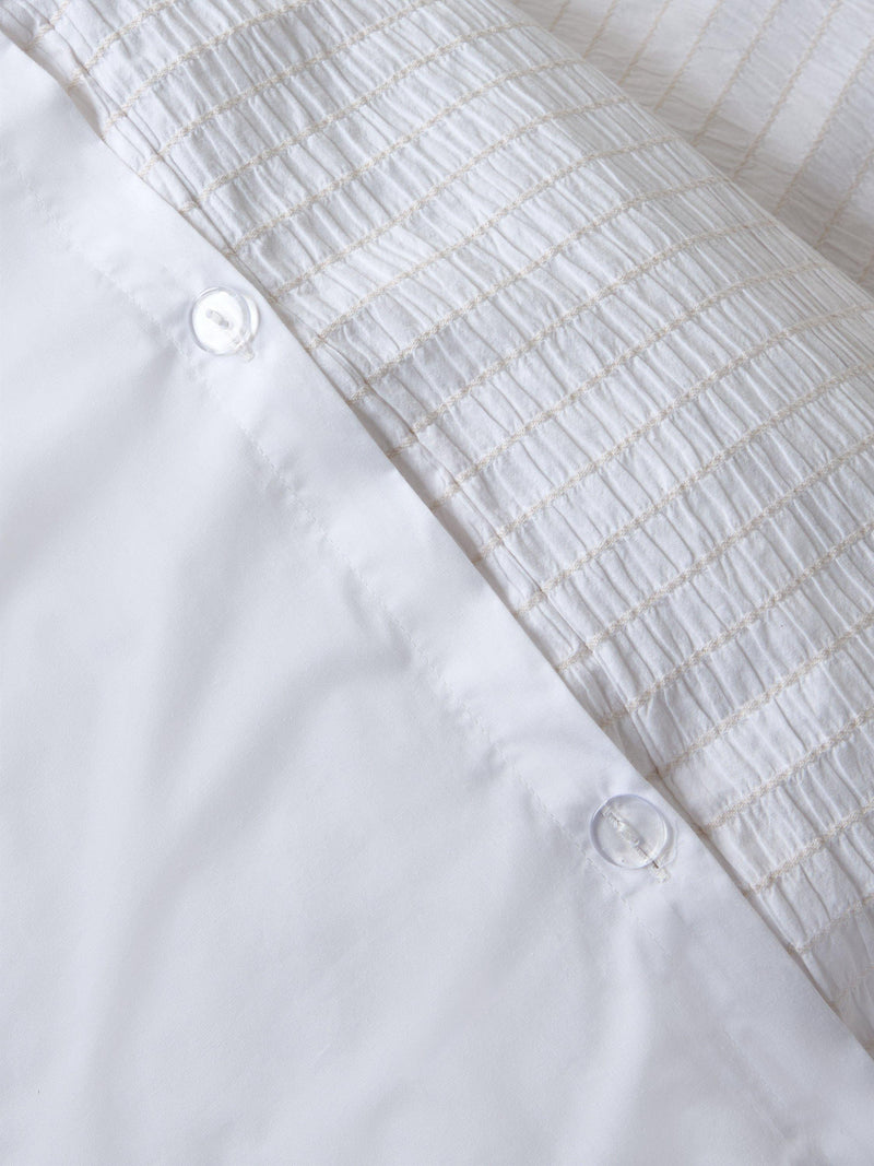 John Lewis Seersucker Bettbezug-Set Doppelbett - Britisches Produkt