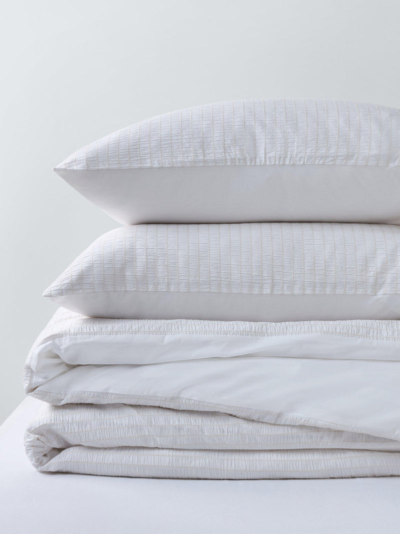 John Lewis Seersucker Bettbezug-Set Doppelbett - Britisches Produkt