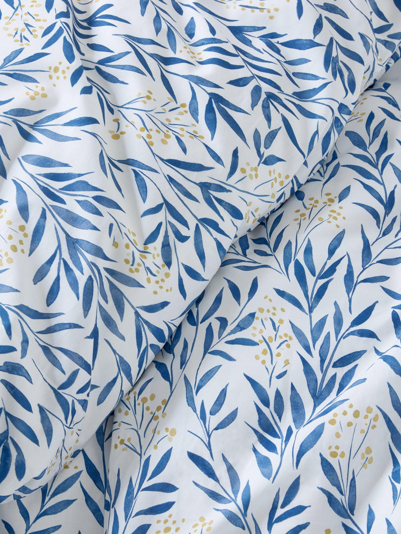 John Lewis Tansy double duvet cover set in cotton percale, UK version
