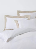 John Lewis Padova Egyptian Cotton Sateen, Standard Pillowcase, 400 Thread Count, Champagne