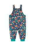 Frugi Baby Parsnip Organic Cotton Dungarees, Roarsome!