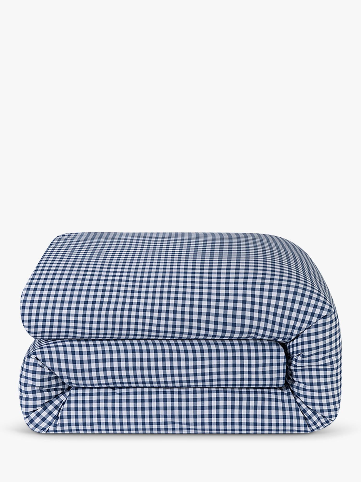 Piglet in Bed Doppel-Gingham-Bettbezug-Set, UK-Version