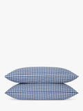 Piglet in Bed Doppel-Gingham-Bettbezug-Set, UK-Version