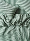 Piglet in Bed Pembroke Stripe Bettwäsche aus Leinenmischung, Doppelbett
