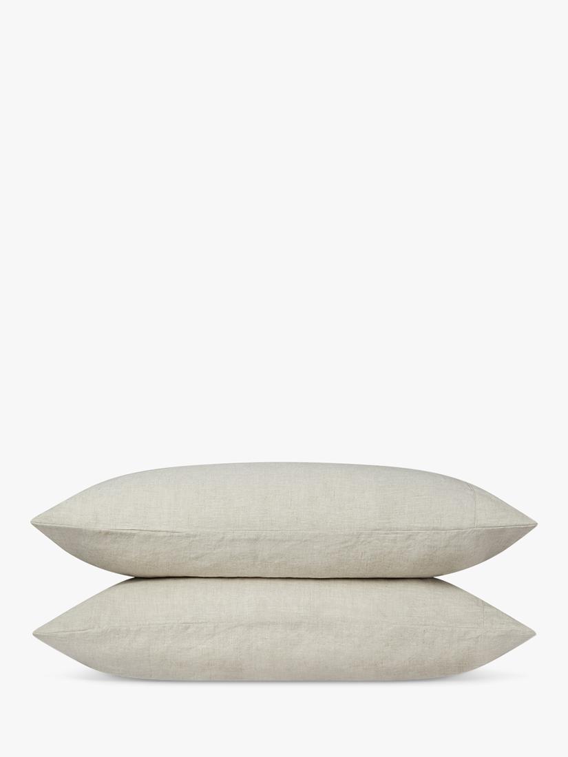 Piglet in Bed Bettwäsche aus Leinenmischung, Standard-Kissenbezug-Paar (britische Marke)