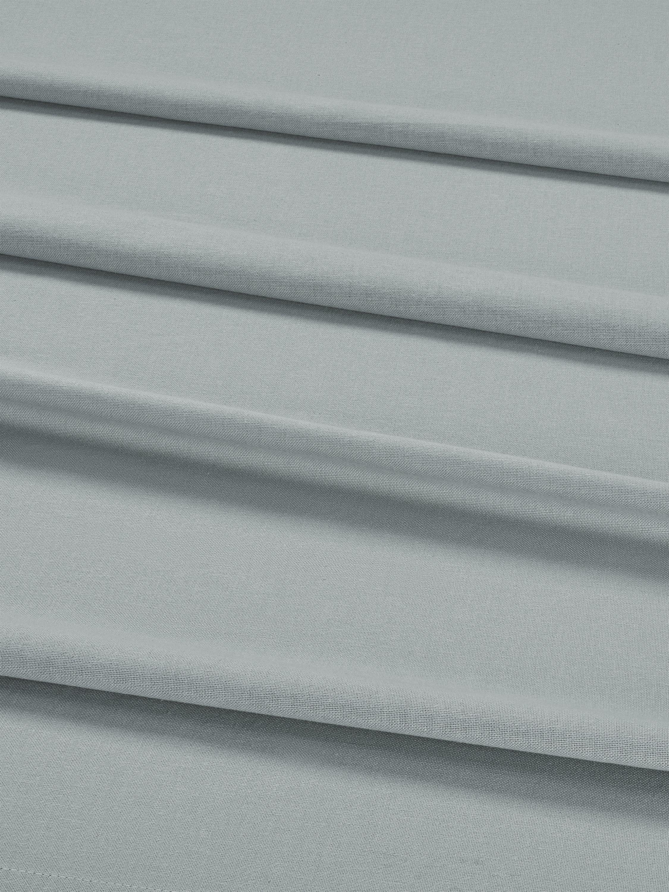 John Lewis rechteckige Baumwolltischdecke hellgrau 180x140cm (Britische Marke)