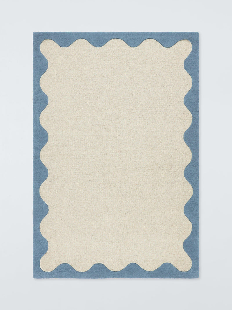 John Lewis pure wool scallop rug, UK version