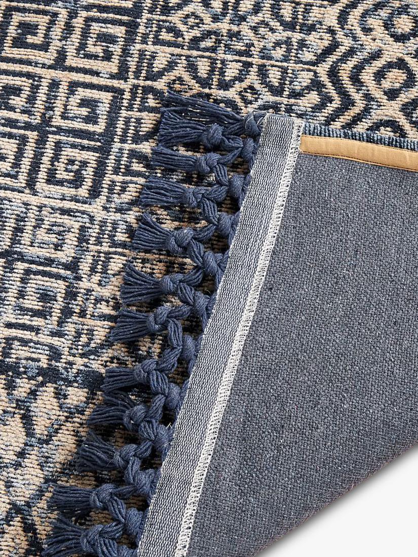 West Elm Indra Rug Indigo 244x152cm - British product