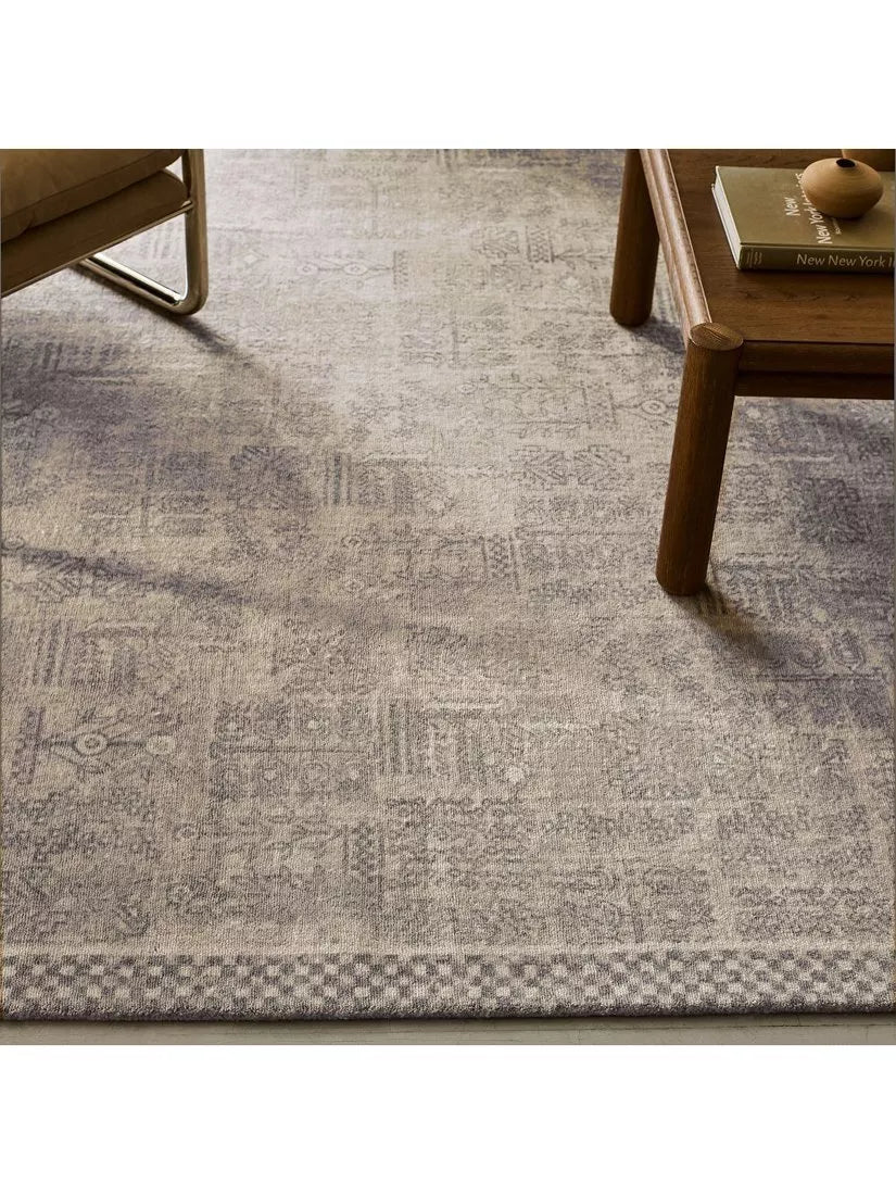 West Elm Ivy Wool Rug Sand 244x152cm - British product
