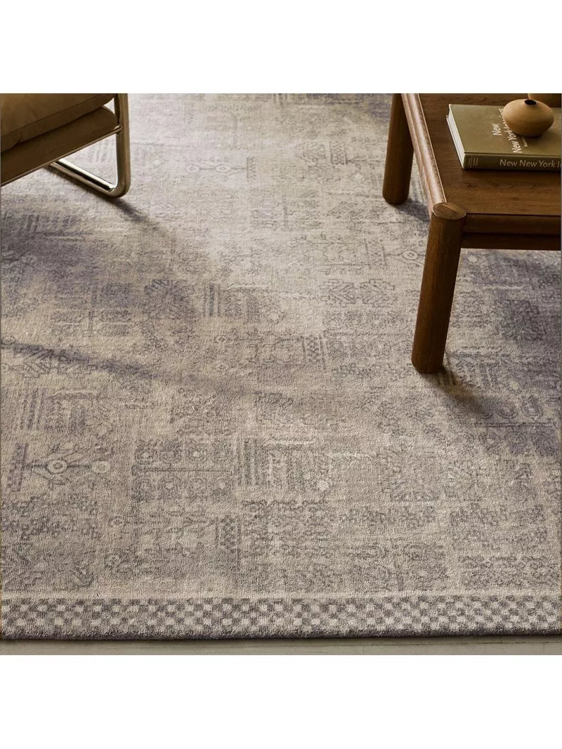 West Elm Ivy Wool Rug Sand 244x152cm - British product