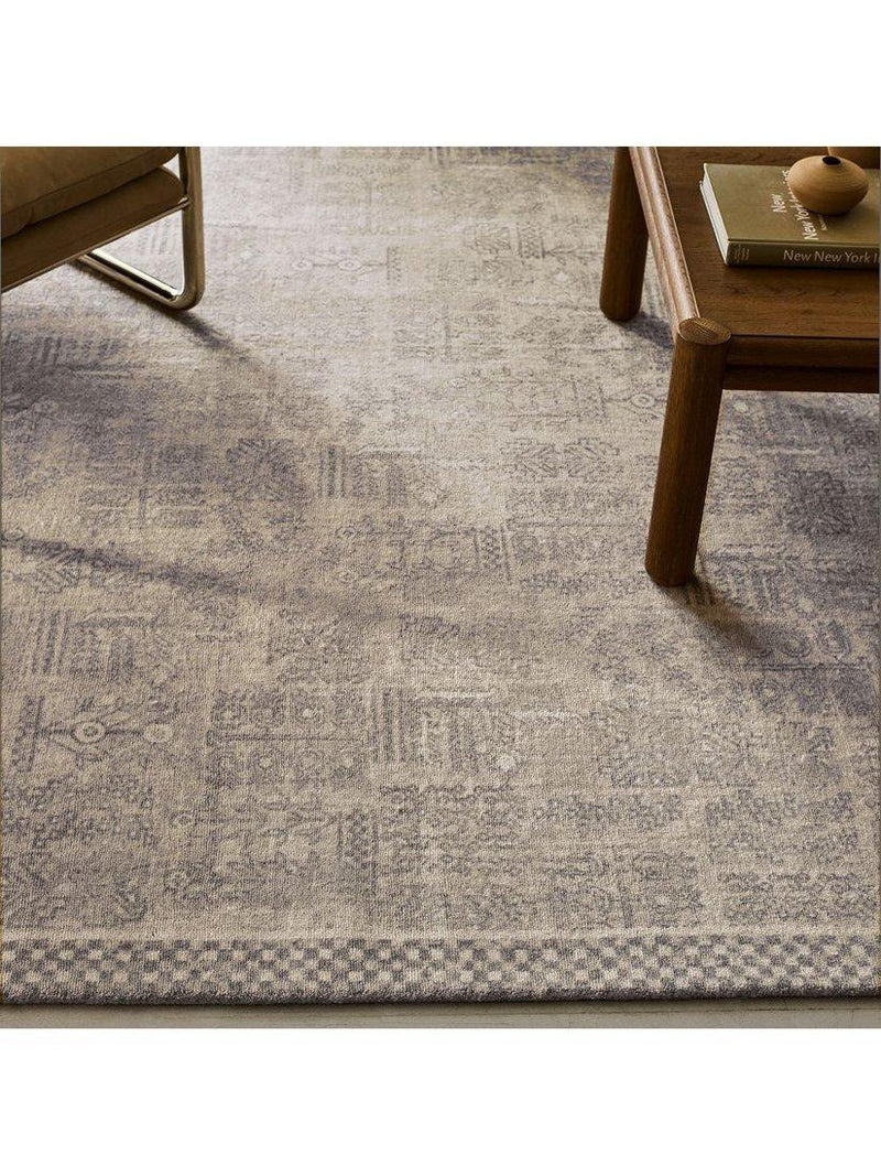 West Elm Ivy Wool Rug Sand 244x152cm - British product