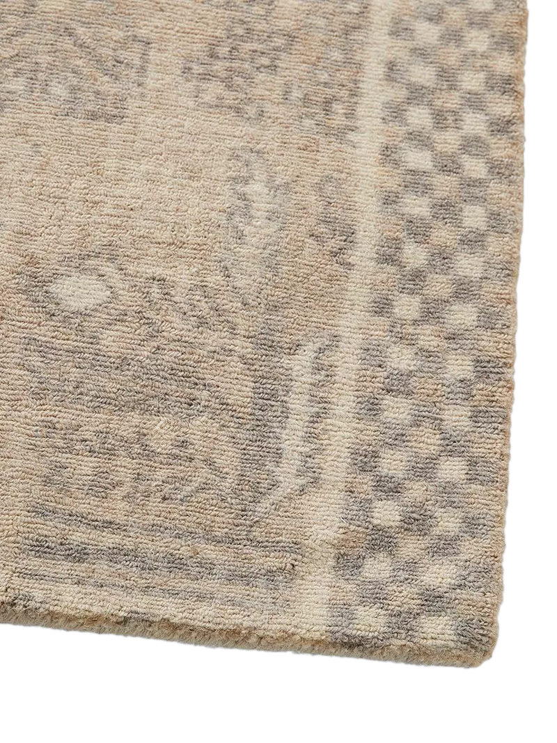 West Elm Ivy Wool Rug Sand 244x152cm - British product