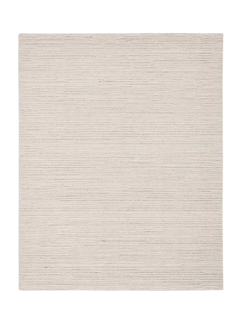 West Elm Lumini Wollmischung Teppich Alabaster 244x152cm - Britisches Produkt