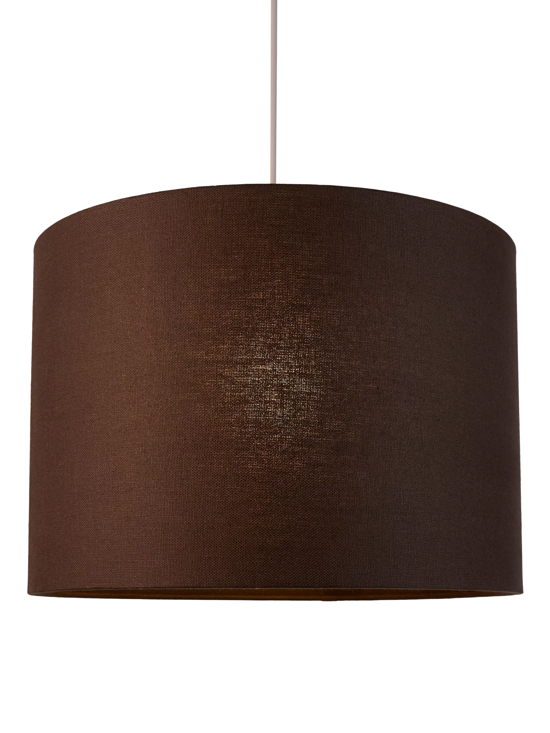 John Lewis pure linen drum lampshade, imported from the UK